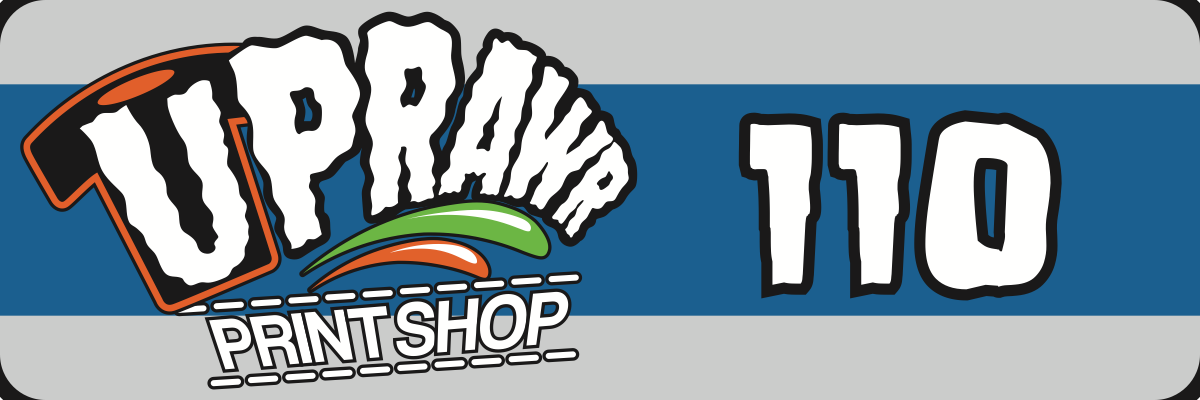 UpRawr 110 sticker/sign graphic