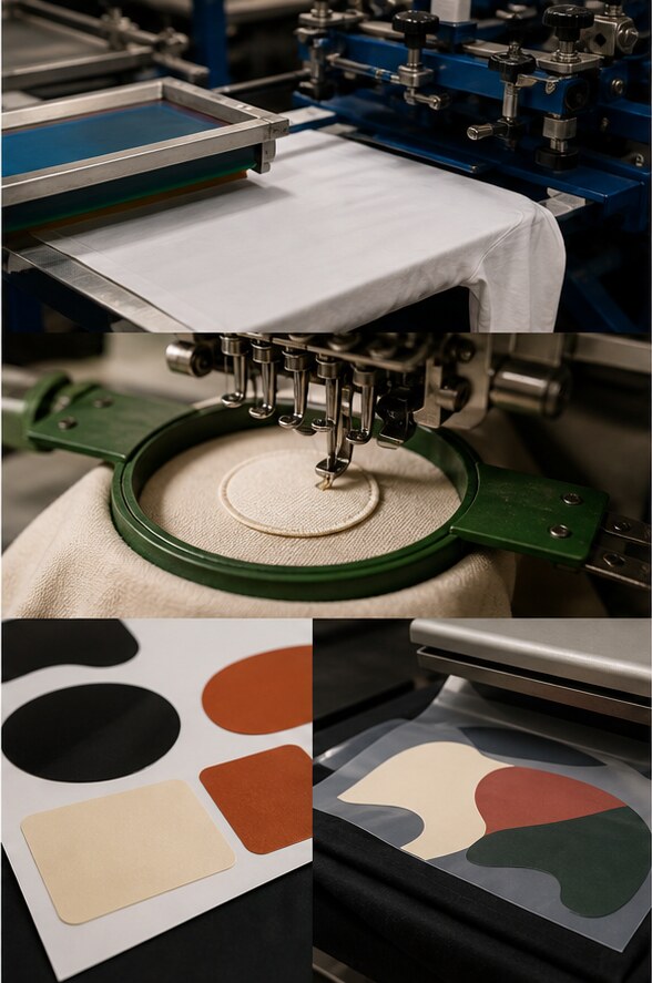 Screen printing and embroidery service tools
